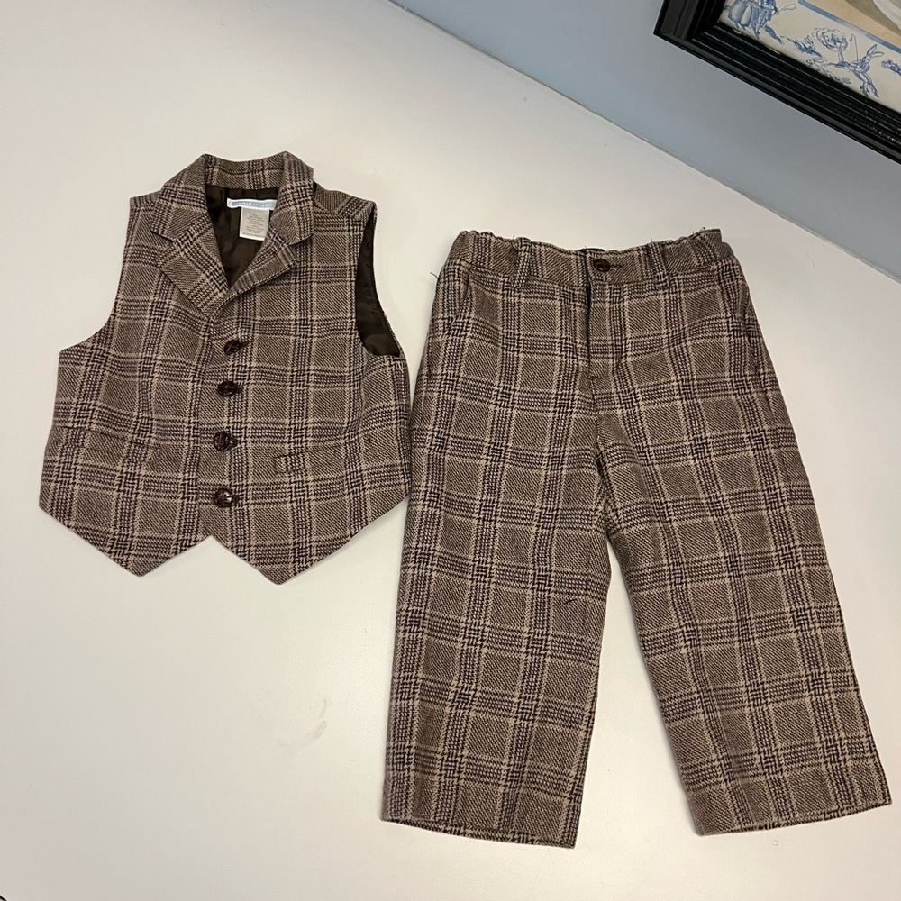 Janie and Jack boys winter suit 18-24 months